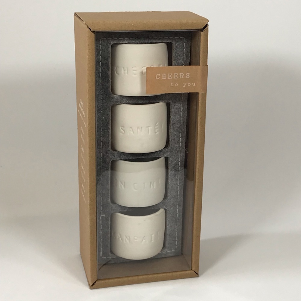 NWT Anthropologie Ceramic Napkin Rings